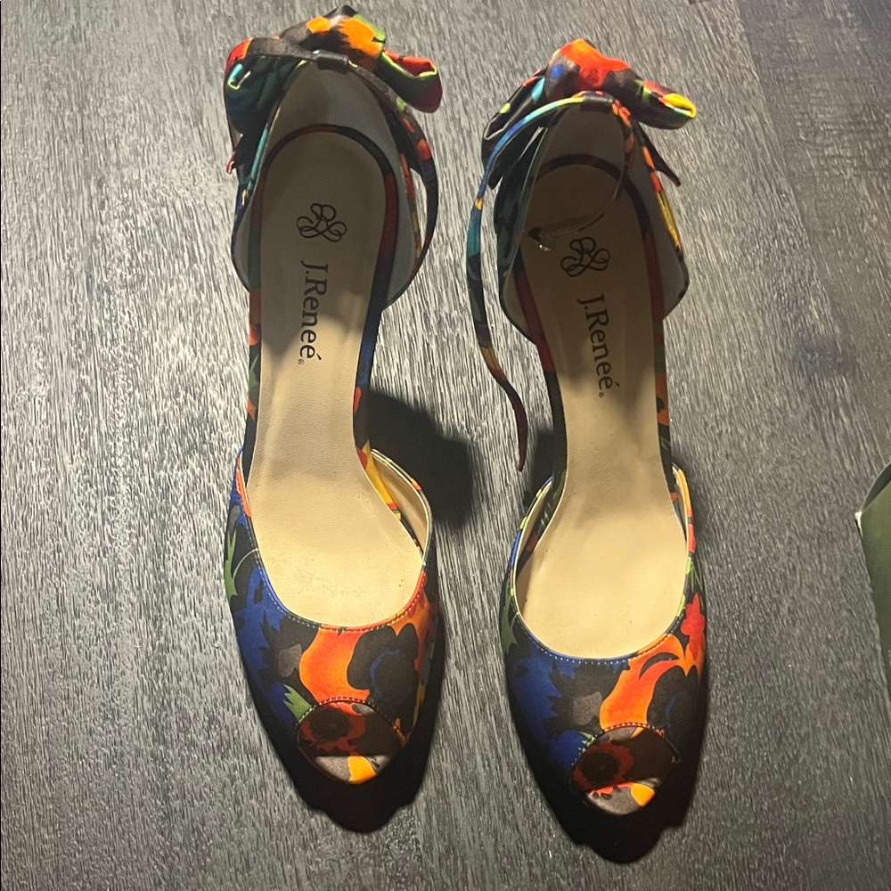 J.Renee Vibrant Multicolor Heels